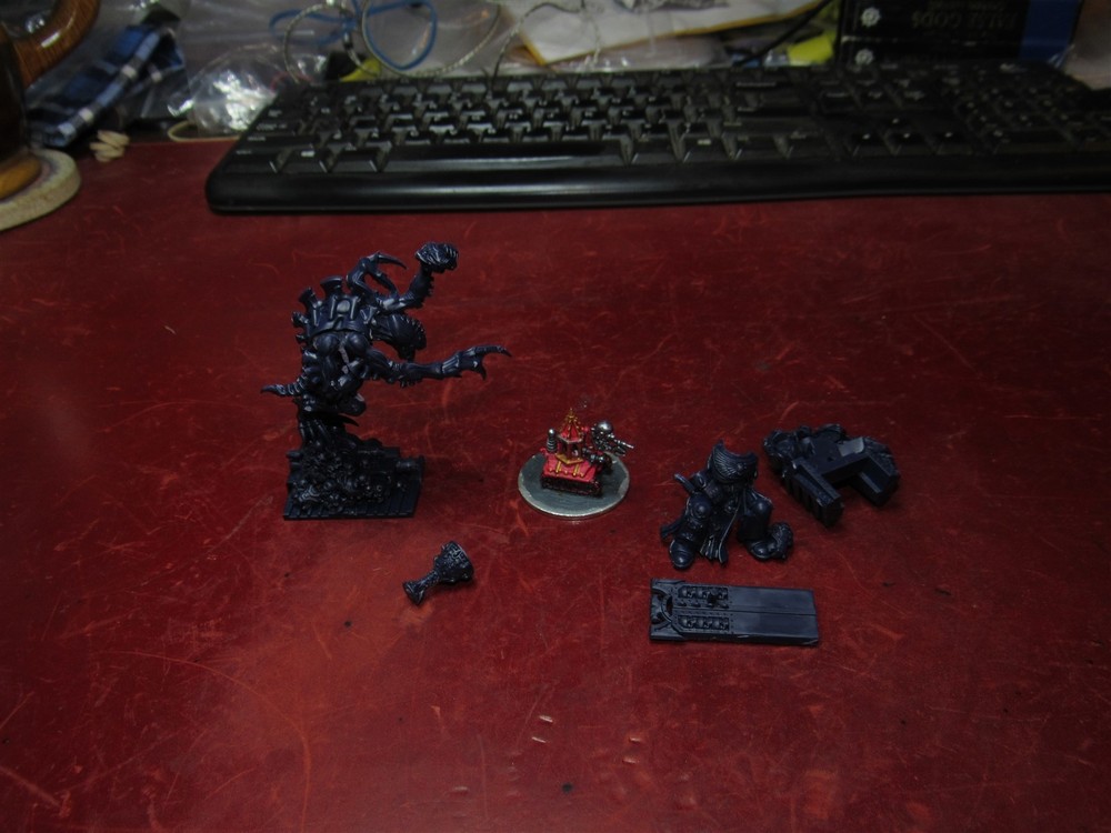 Space Hulk 3rd Edition (2009): Painted Terminators - no Sand Timer