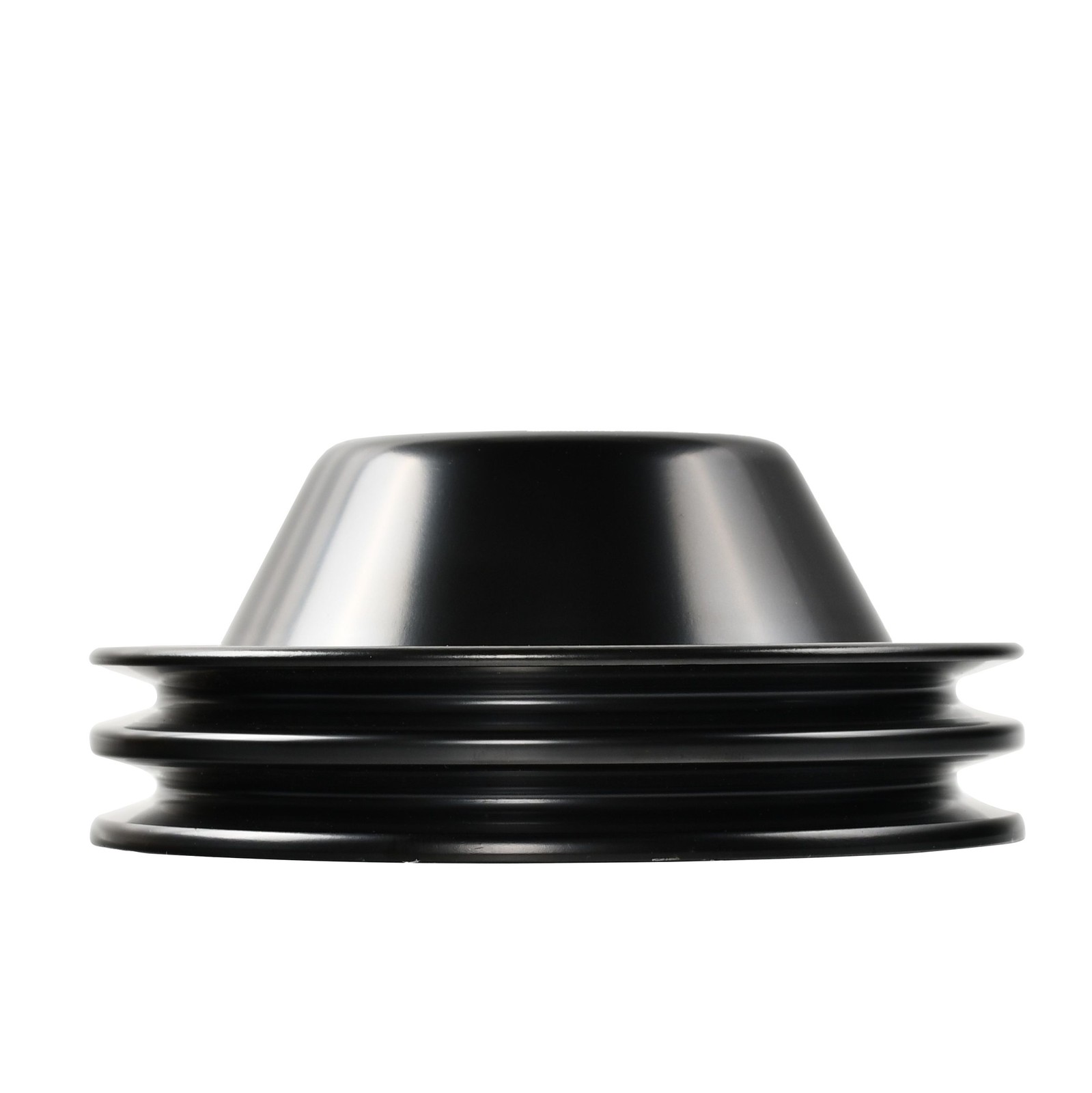 Double-Groove Power Steering Water Pump Crankshaft Pulley Kit for Chevy SBC 305