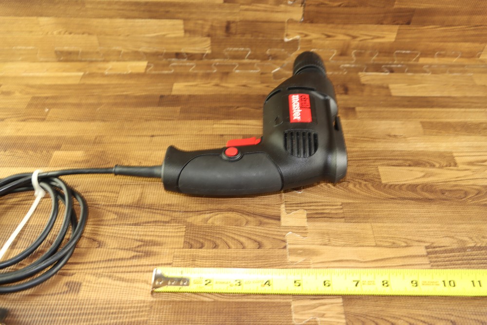 Drill Master 3/8'' Variable Speed Reversible Drill 10mm Keyless Chuck 3.2A 62856