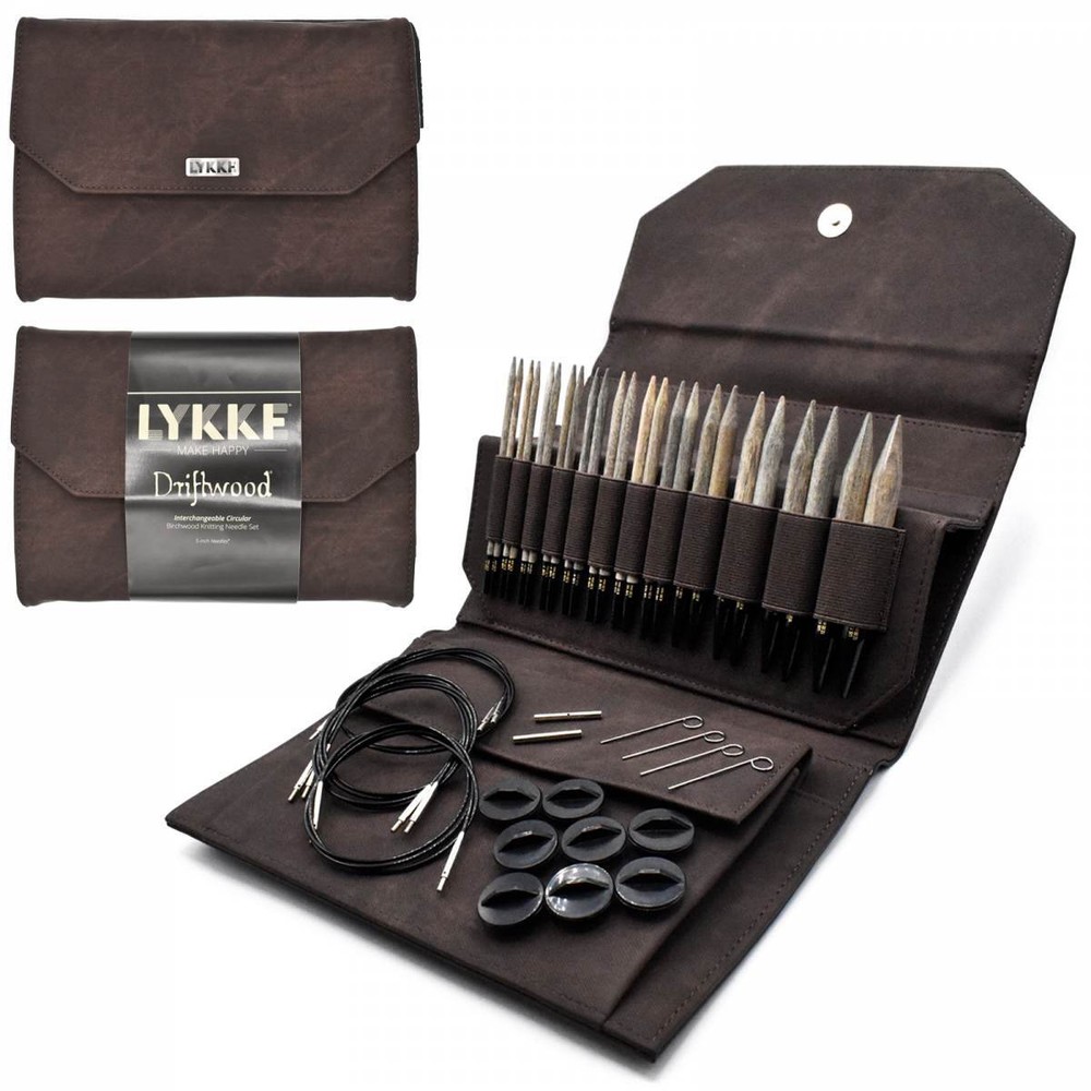 Lykke Interchangable Knitting Needle Set: New Case Colors