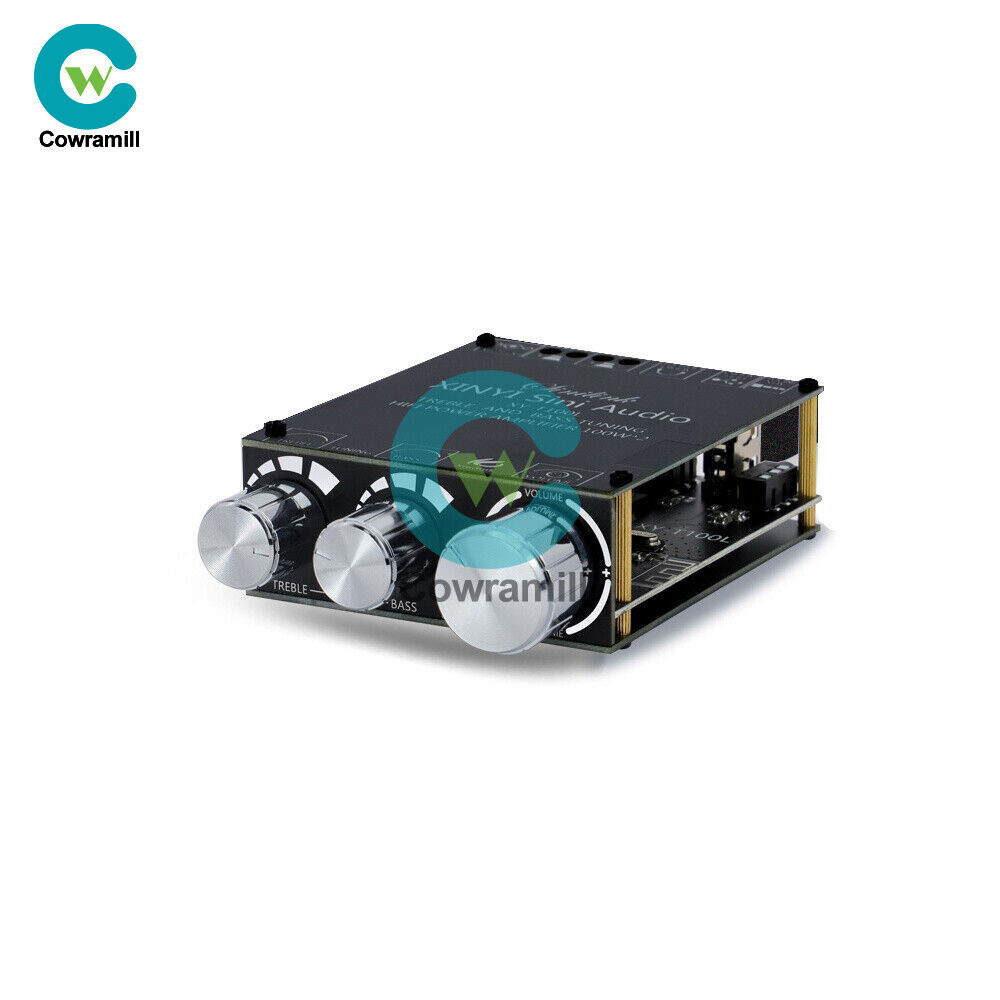 T100L Bluetooth 5.0 Subwoofer Amplifier Board Digital Audio Player MP3 Decoder