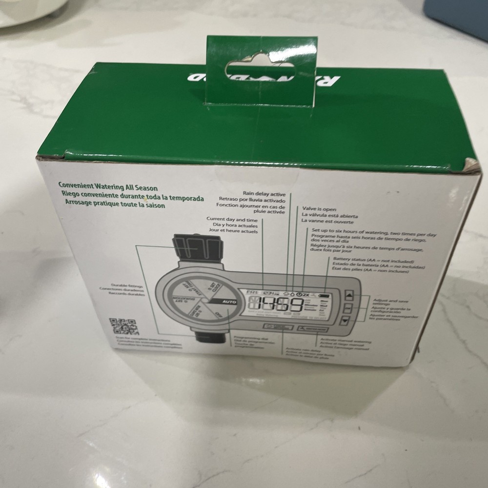 Rain Bird Professional Grade Electronic Digital Hose End Timer Model 1ZEHTMR