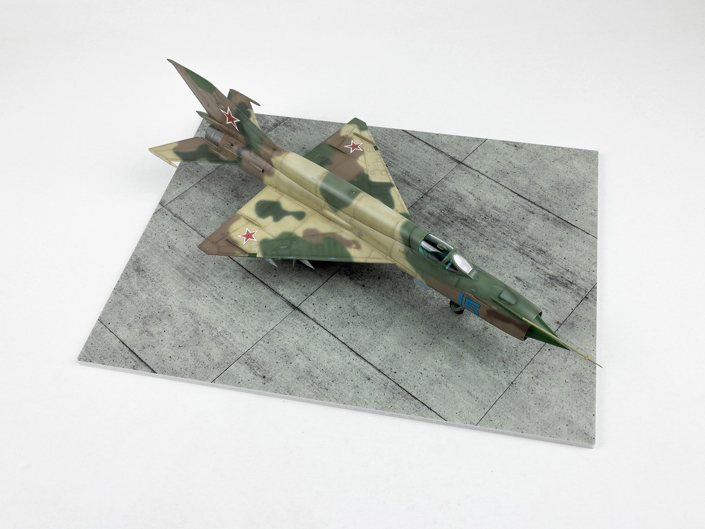 Red Fox DB-48013 1/48 3d Diorama Base Concrete Base Rectangular Type 3 300x230mm