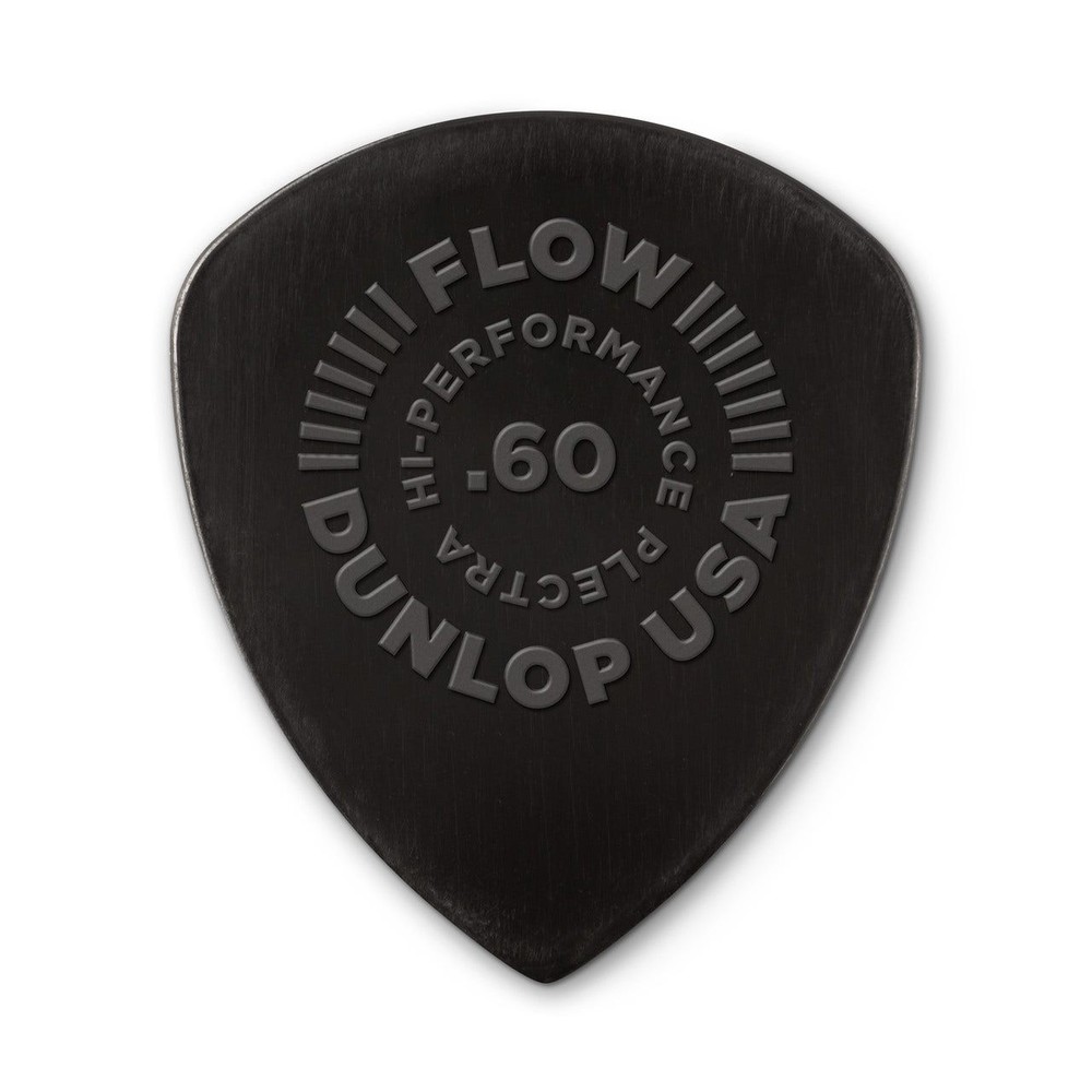 Dunlop Flow Nylon Guitar Picks, .60mm, 12-Pack