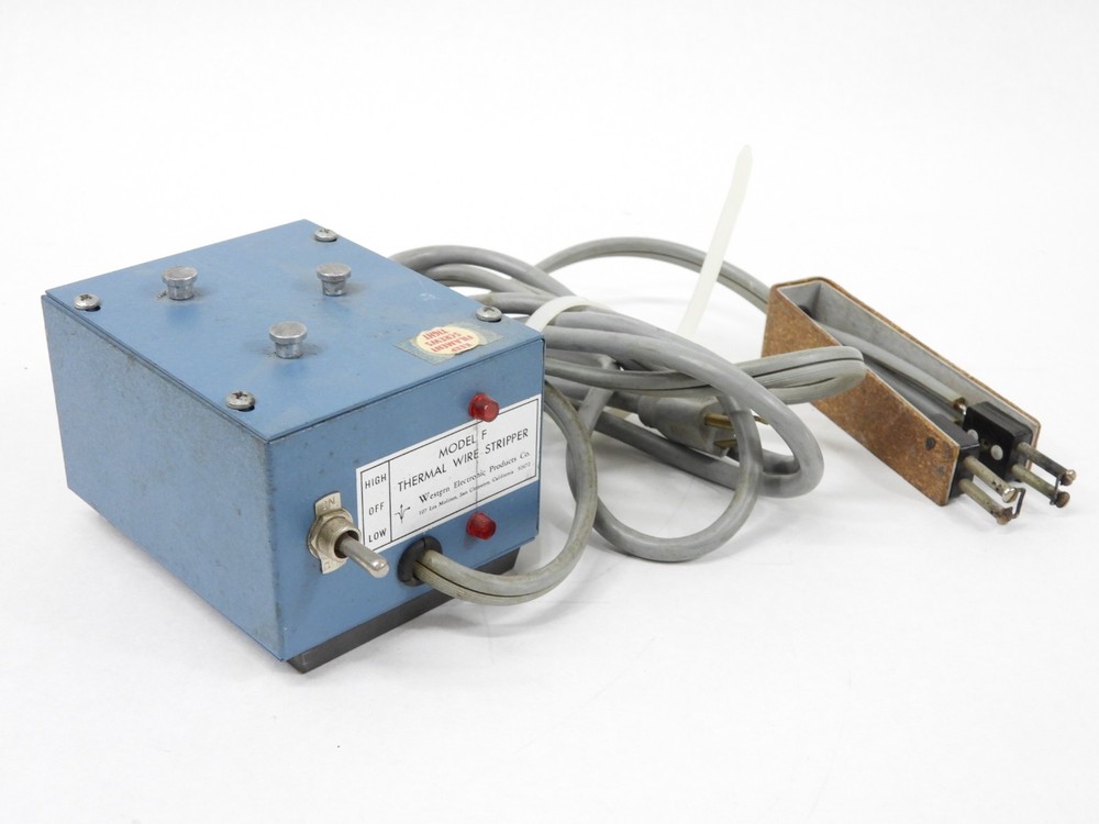 Western Electronics Model F Thermal Wire Stripper (good condition)