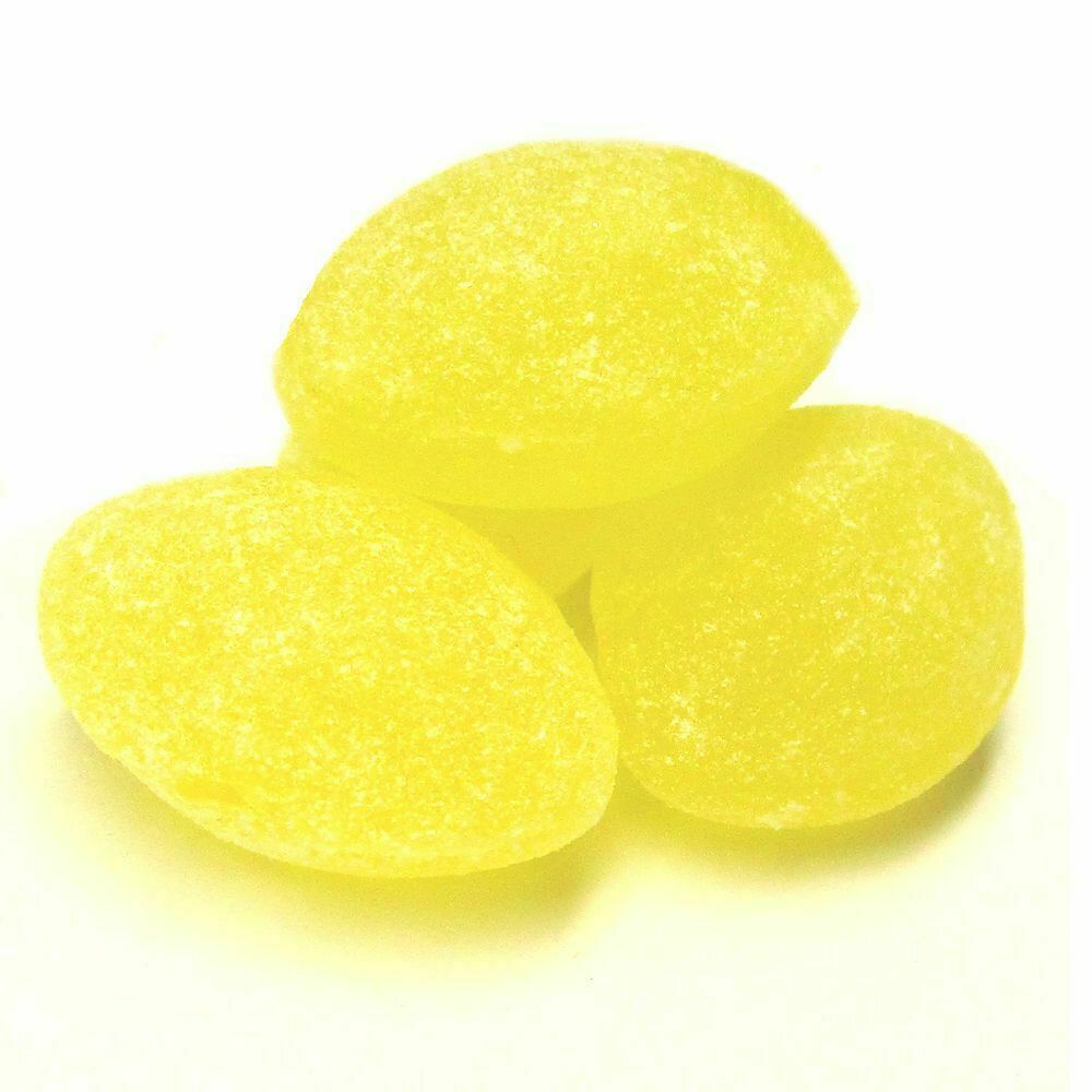 Claeys Sanded Lemon Drops Old Fashioned Nostalgic Candy , 2 lbs