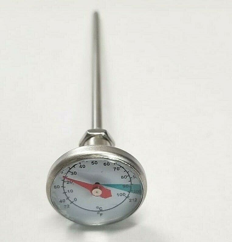 Hot beverage thermometer
