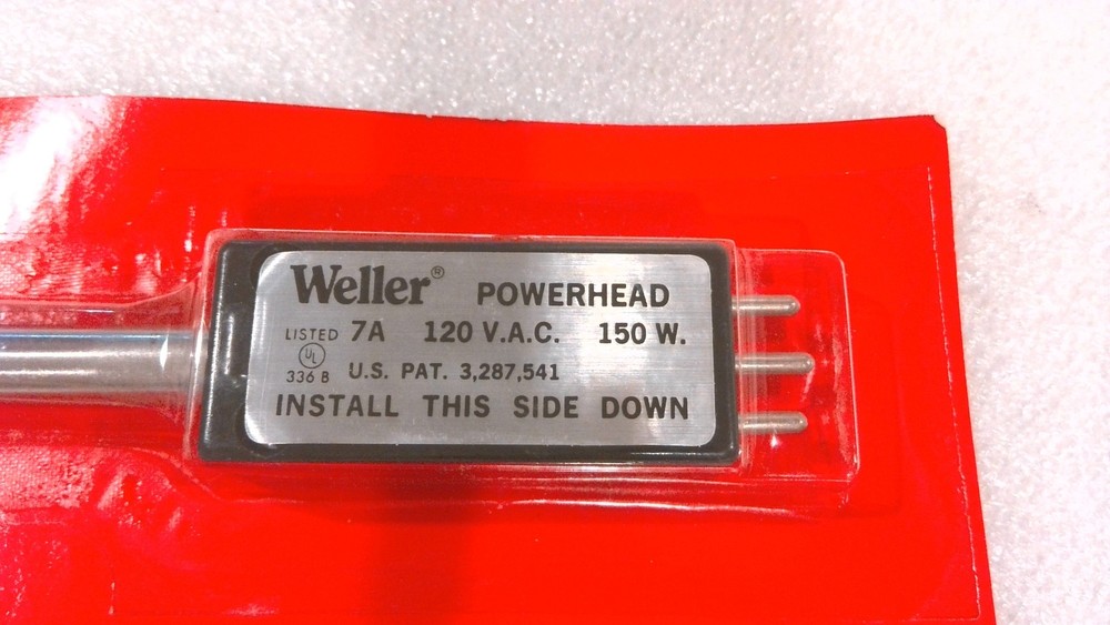 WELLER NO. 7A SOLID STATE POWERHEAD, GT SOLDER GUN CHISEL TIP 0.187"