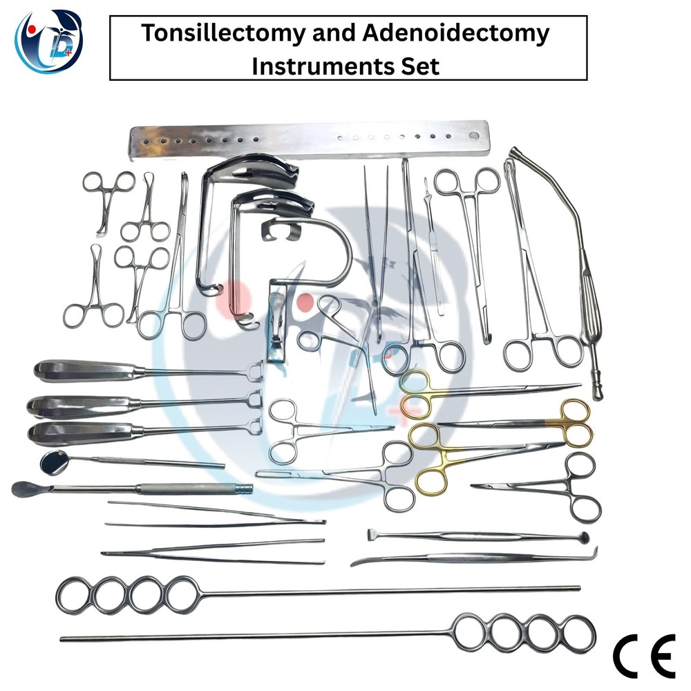Tonsillectomy and Adenoidectomy 30 pcs kit Surgical Instruments Set