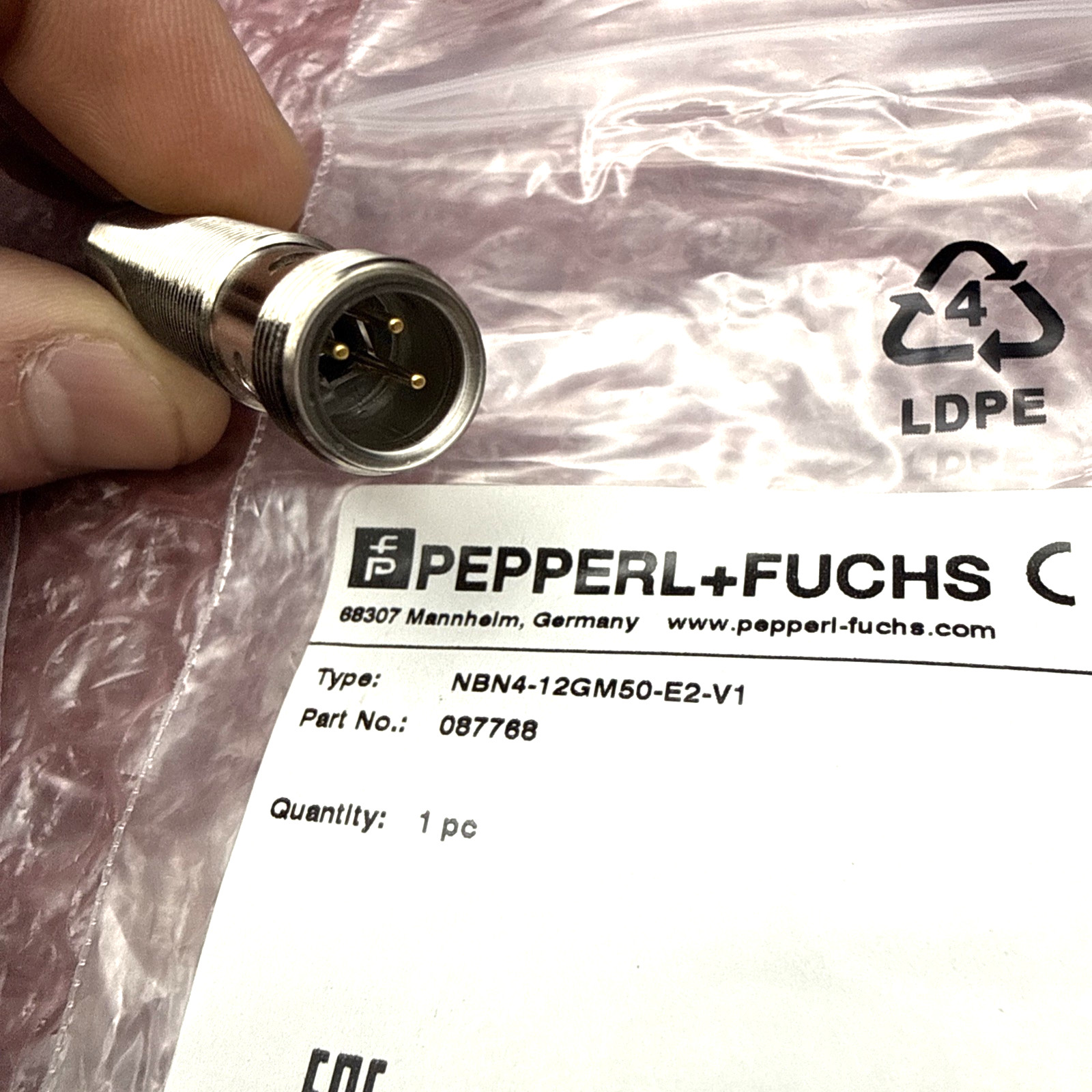 PEPPERL+FUCHS NBN4-12GM50-E2-V1 Inductive Sensor Proximity Sensor *US SELLER*