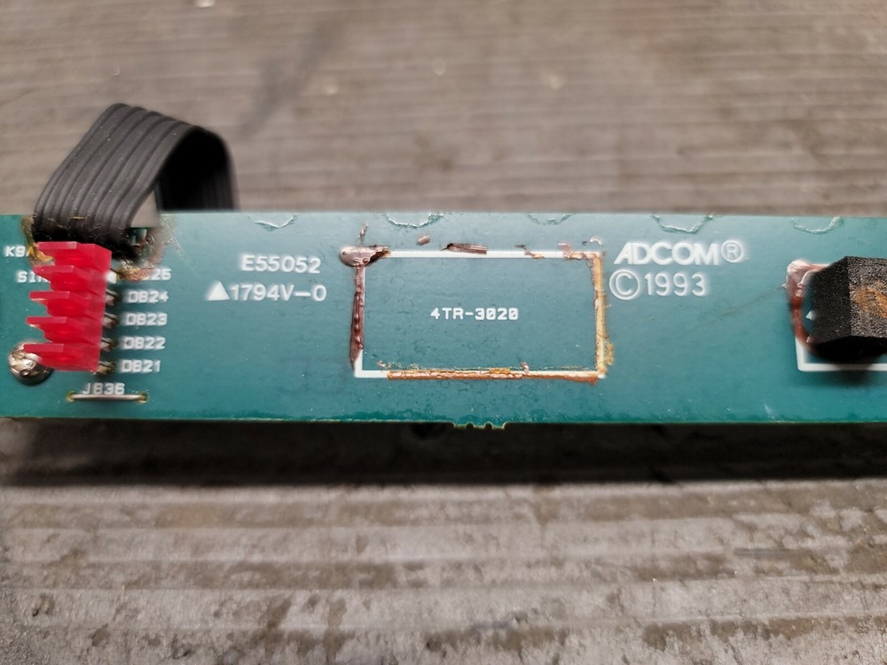 Adcom Gtp-450 Push Button Board