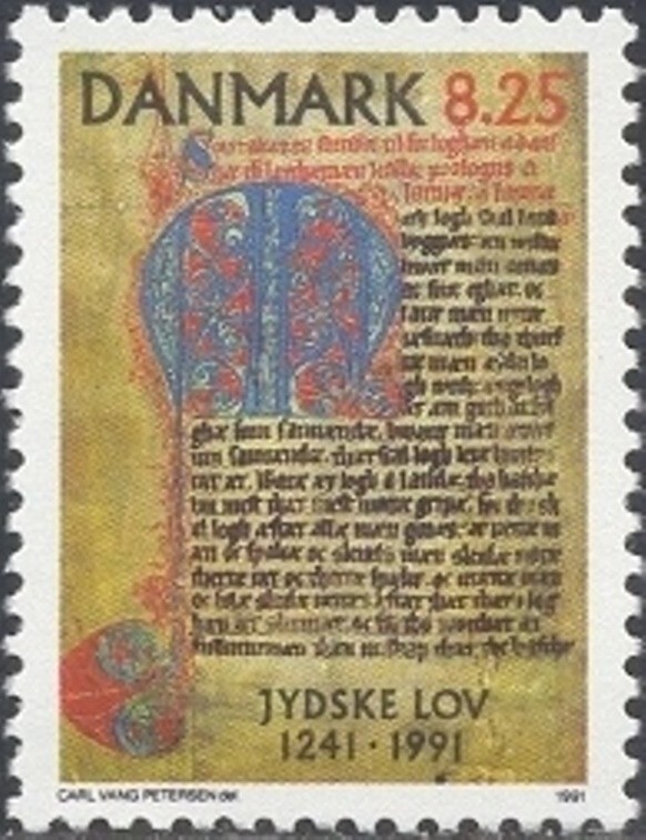 Denmark Scott #'s 938 MNH
