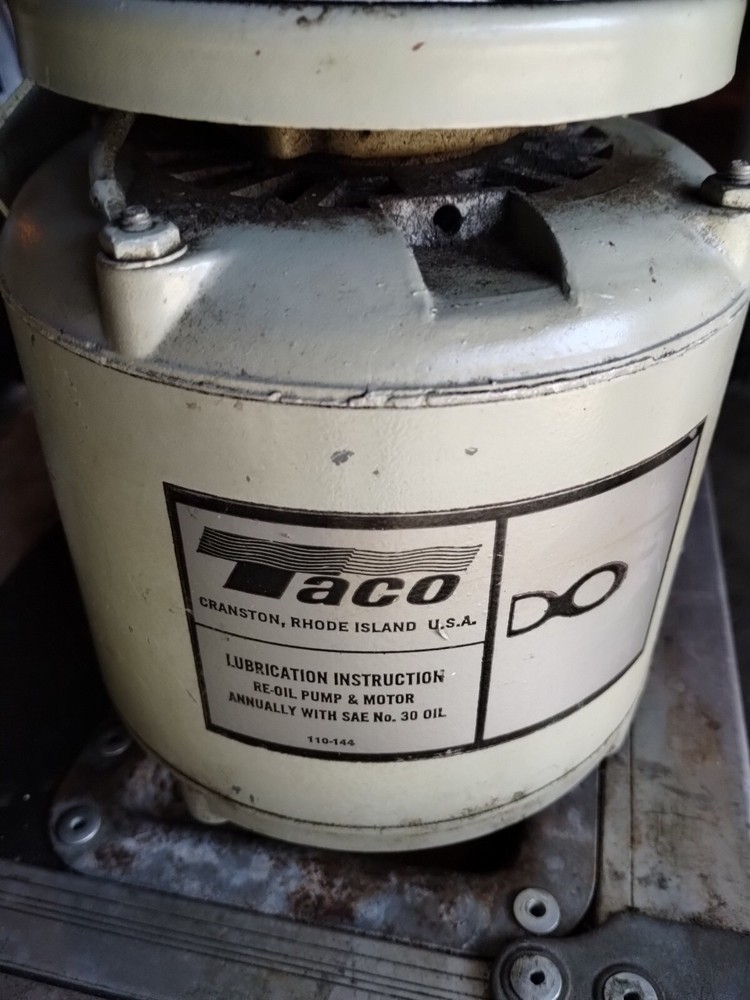 Taco Recirculation Motor 110-144