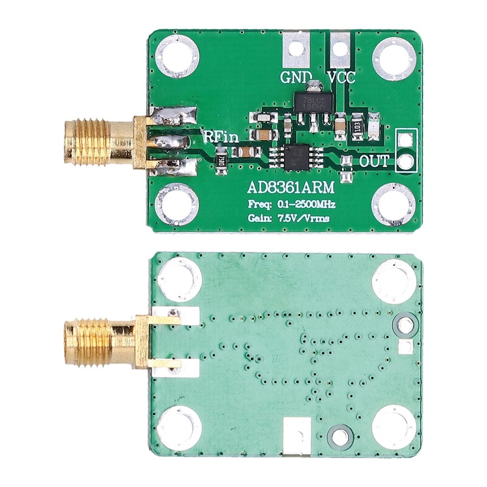 Frequency Detector Module RF Microwave AM Detection Board 0.1-2.5GHz Tool Part
