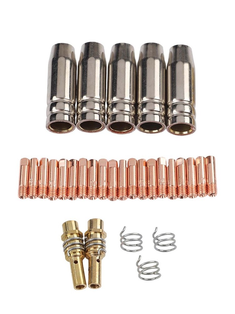 Comprehensive Pack of For MIG Welding Torch Components Includes 30 PCS Items