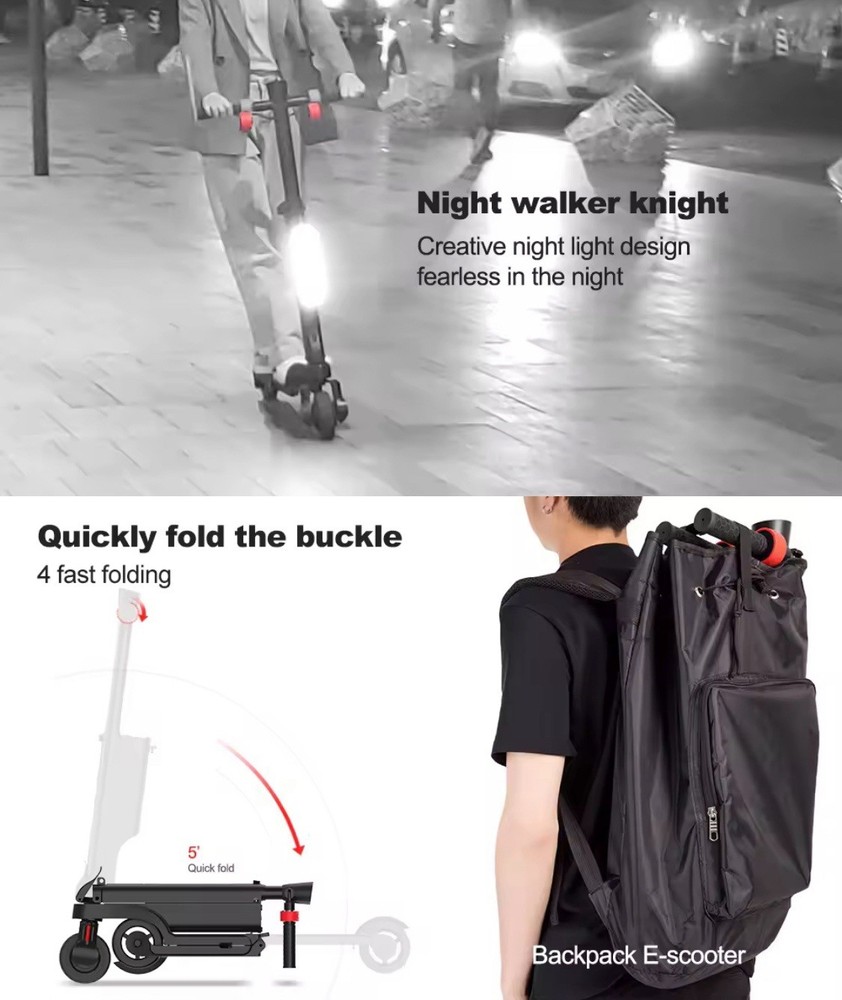 Electric Scooter Small Backpack Scooter