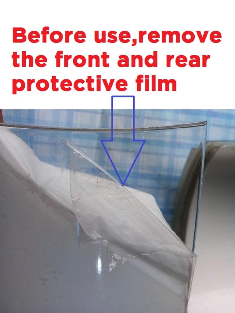 Sandblasting Hood Replacement Lens for Protective Mask 2 Pcs