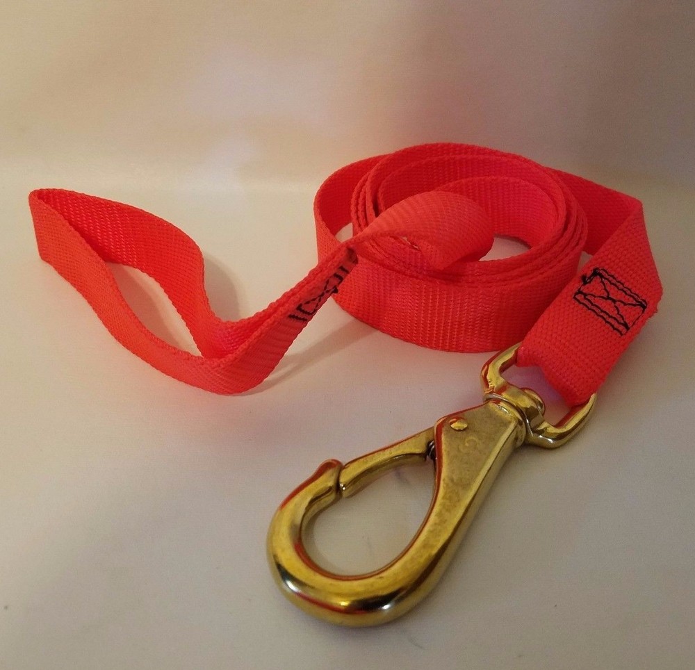 Python Safety EXT-H2L1X72HD Orange Hook2Loop Lanyard Safety Leash Extension 10LB