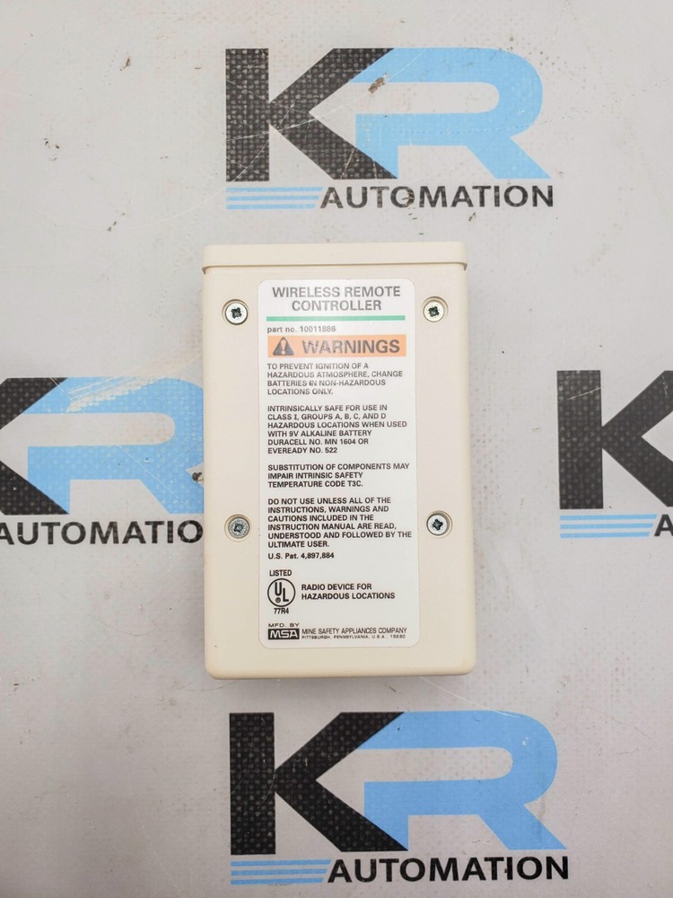 MSA 10011886 Wireless Remote Controller:Cal System