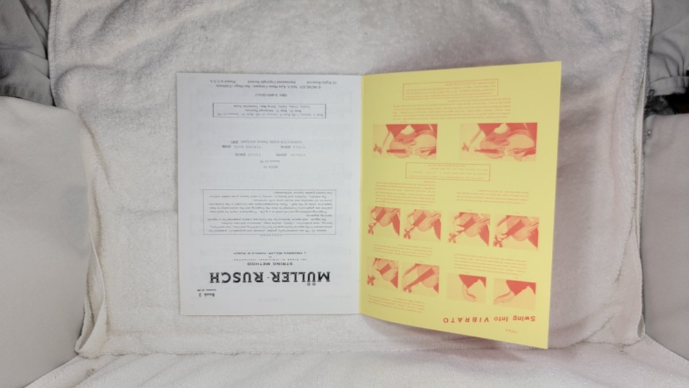 MULLER RUSCH STRING METHOD BOOK 3 VIOLA Learn Basics School Orchestra Techniques