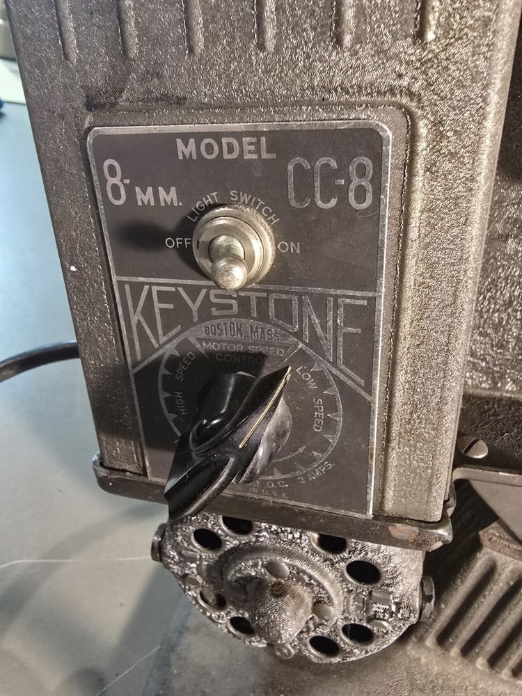 Vintage Keystone Projector 8mm CC-8