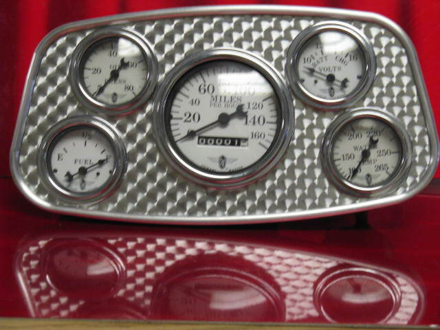 1934 Ford gauge panel