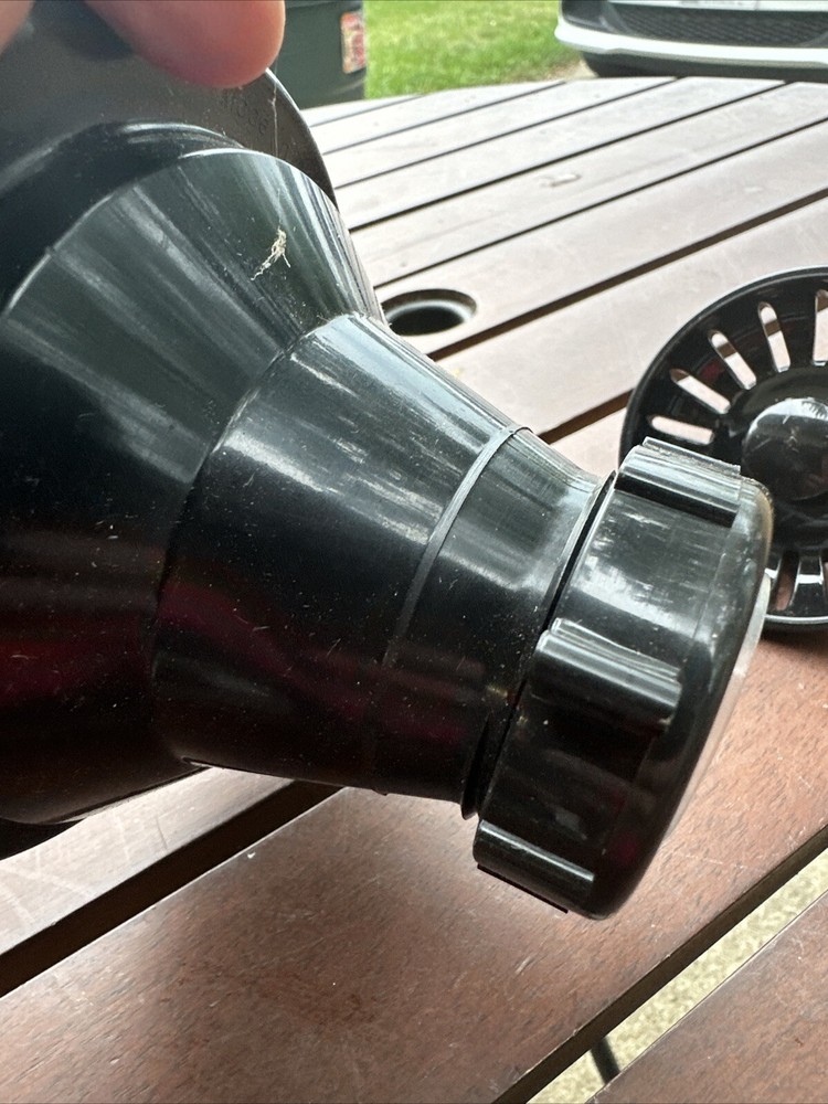 Brasstech 123/54 Garbage Disposal Stopper, Black