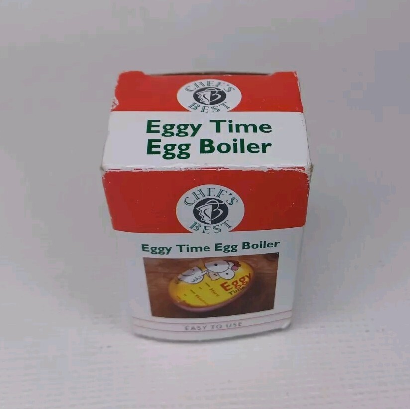 Eggy Time Egg Boiler Soft Hard Boiled Timer Chef's Best