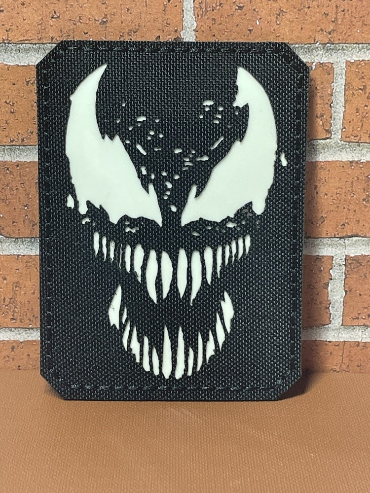 Tactical Patch - Venom Patch - Glow in Dark Morale Venom Patch - Hook & Loop