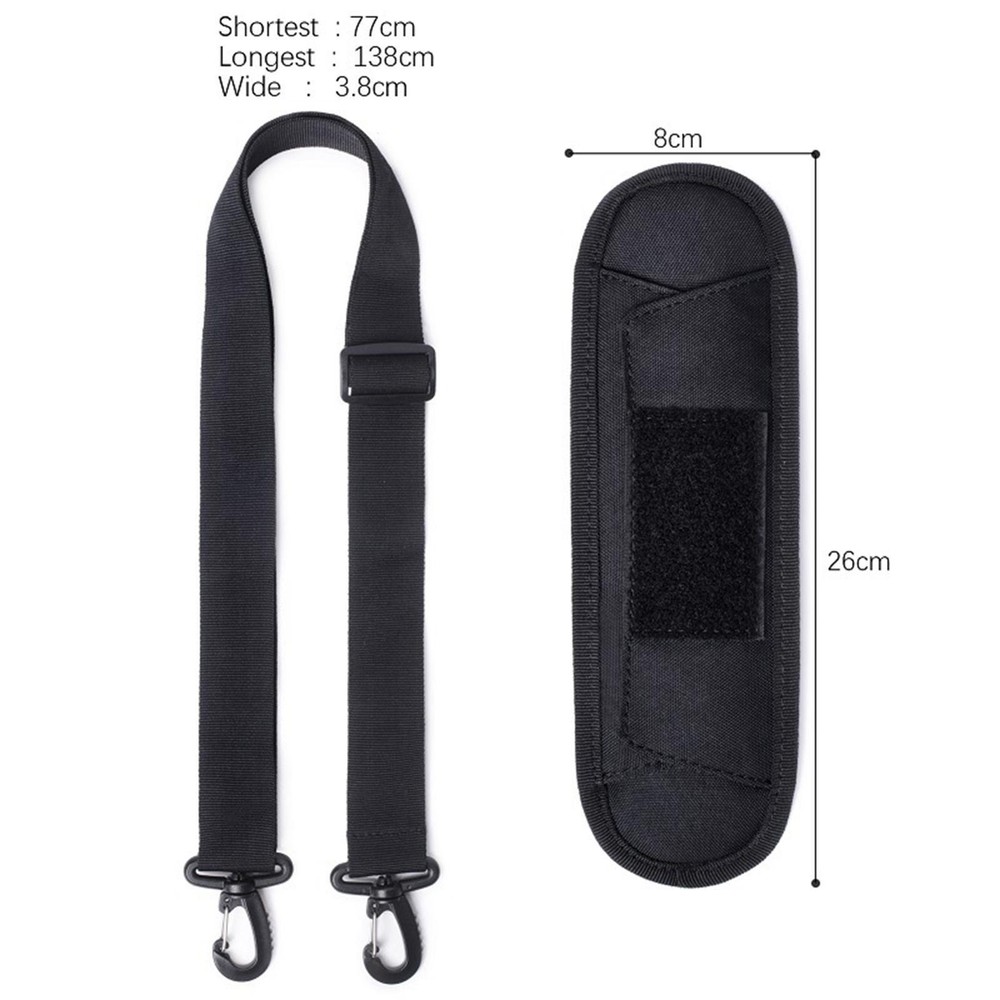 Bag Strap Nylon Shoulder Strap Adjustable Crossbody Shoulder Replacement 1.5in