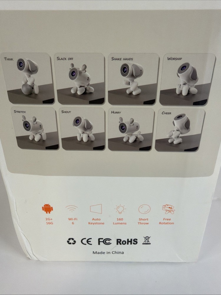 Deer Shaped Mini Projector Kids Projector 720hp HD Protable Projector