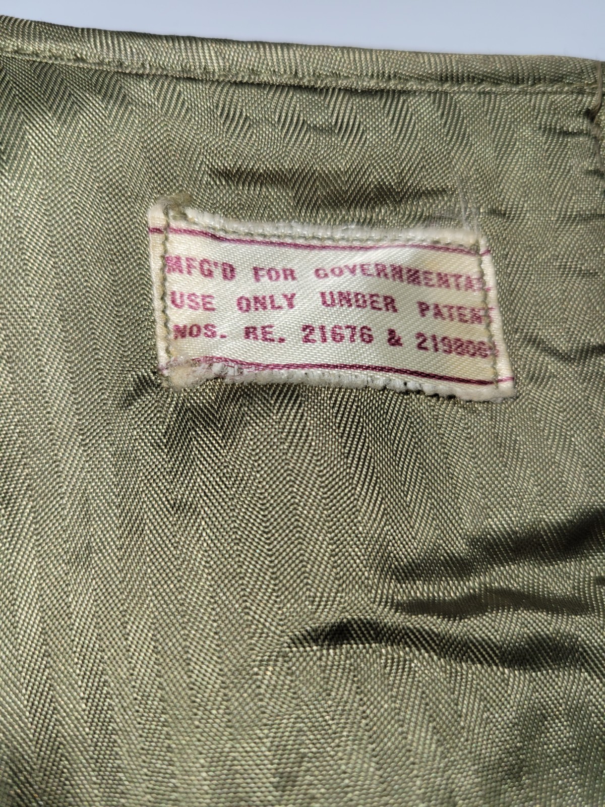 VINTAGE US Army WOOL LINER for TRENCH COAT OVERCOAT MEDIUM LONG