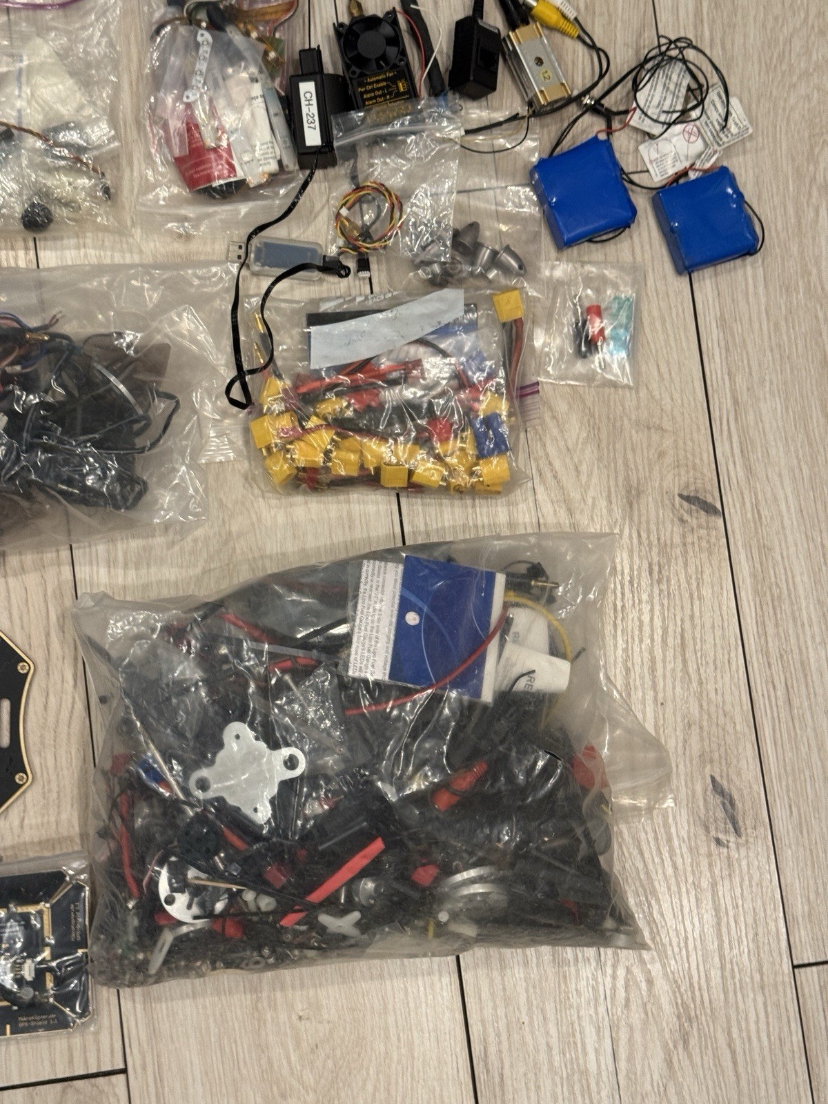 Massive Drone Builder Parts Lot MikroKopter Hitec Motors ESCs UAV