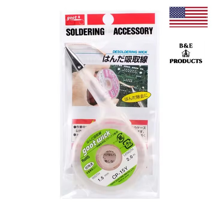 Goot Wick 1.5mm CP-15Y TAIYO