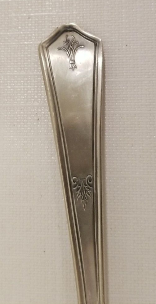 Pierced Cake / Pie Server ~ Bouquet / Vendome Silverplate Flatware 10 3/8"