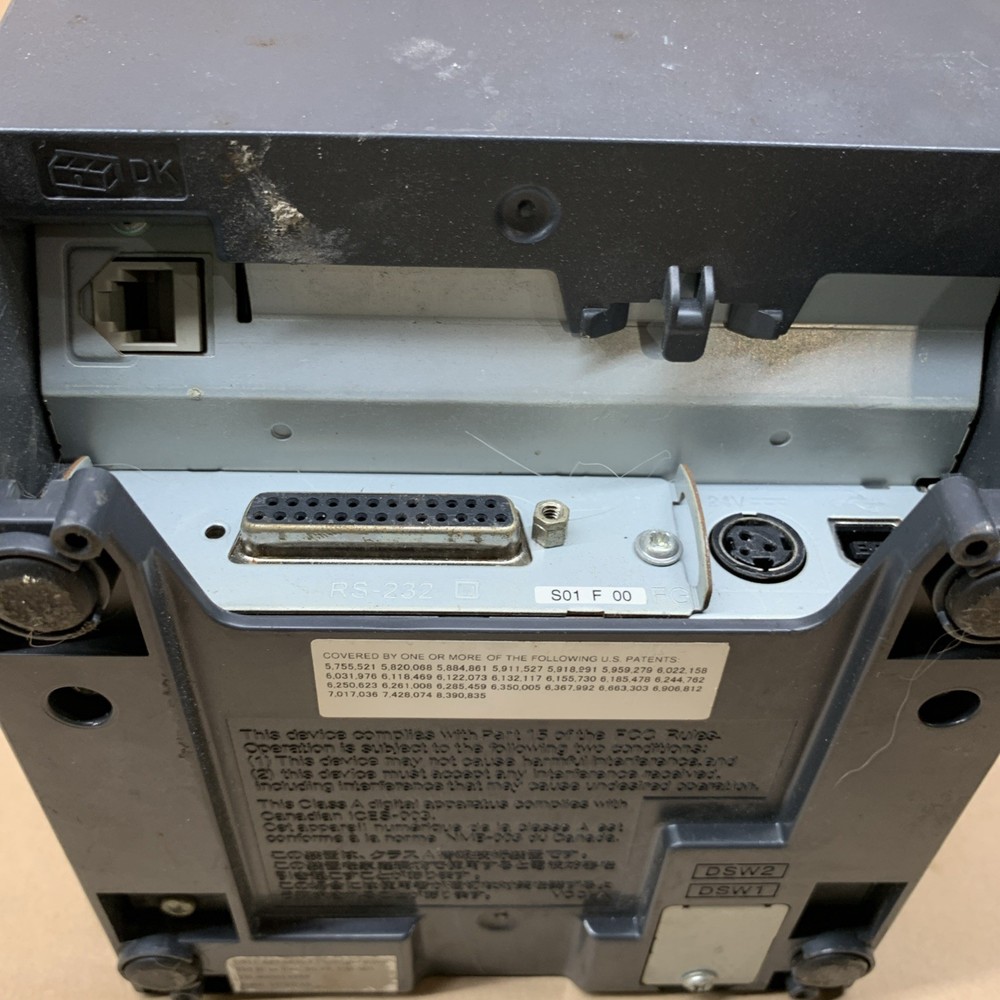 Epson TM-T88V M244A Thermal Receipt Printer Micros - TESTED