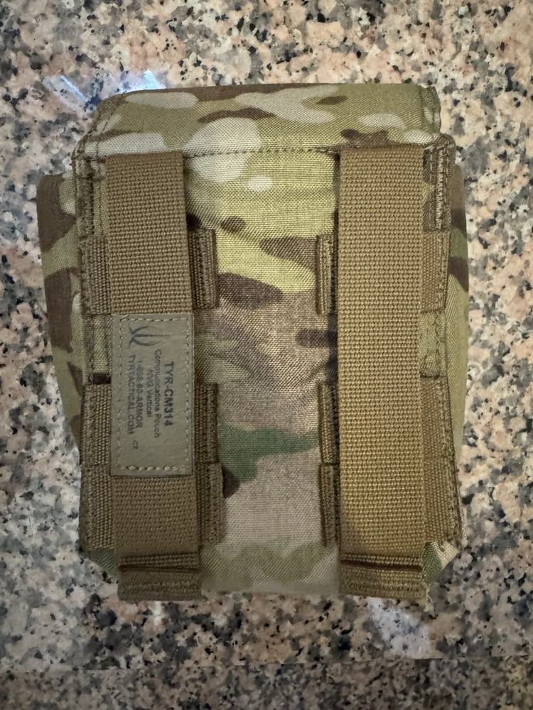 TYR Tactical Communications Pouch NVG Vertical TYR -CM314 Multicam MOLLE