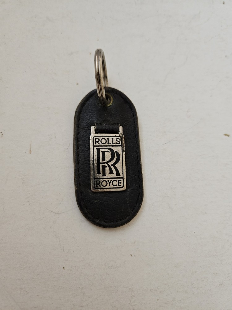Vintage 1980's Rolls Royce Key Chain