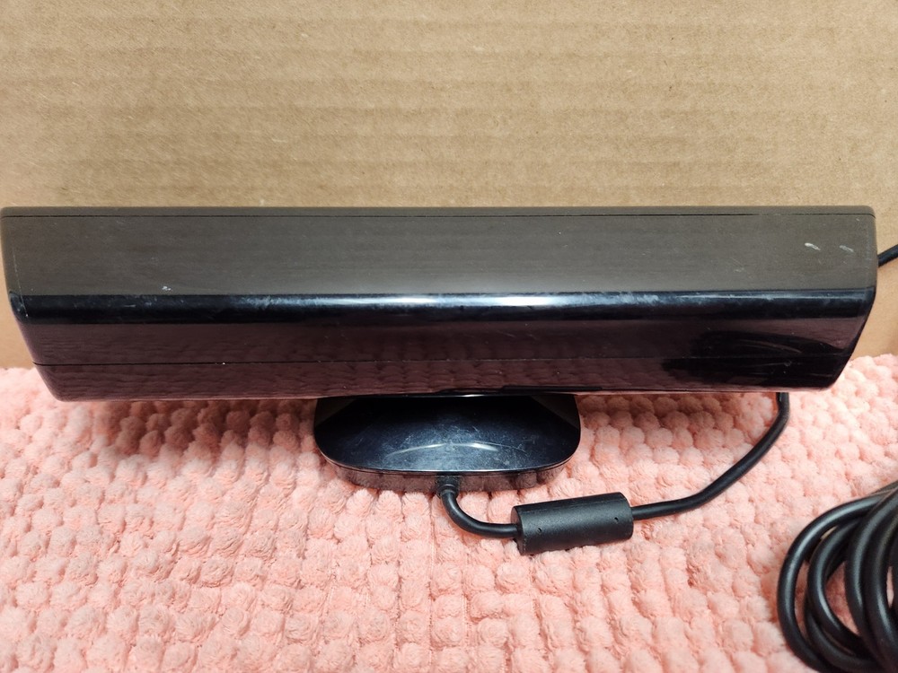 Genuine Microsoft Xbox 360 Kinect Connect Black Sensor Bar Model #1473
