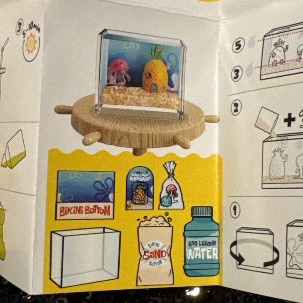 MGA's Miniverse Make It Mini Spongebob Squarepants~HTF Bikini Bottom