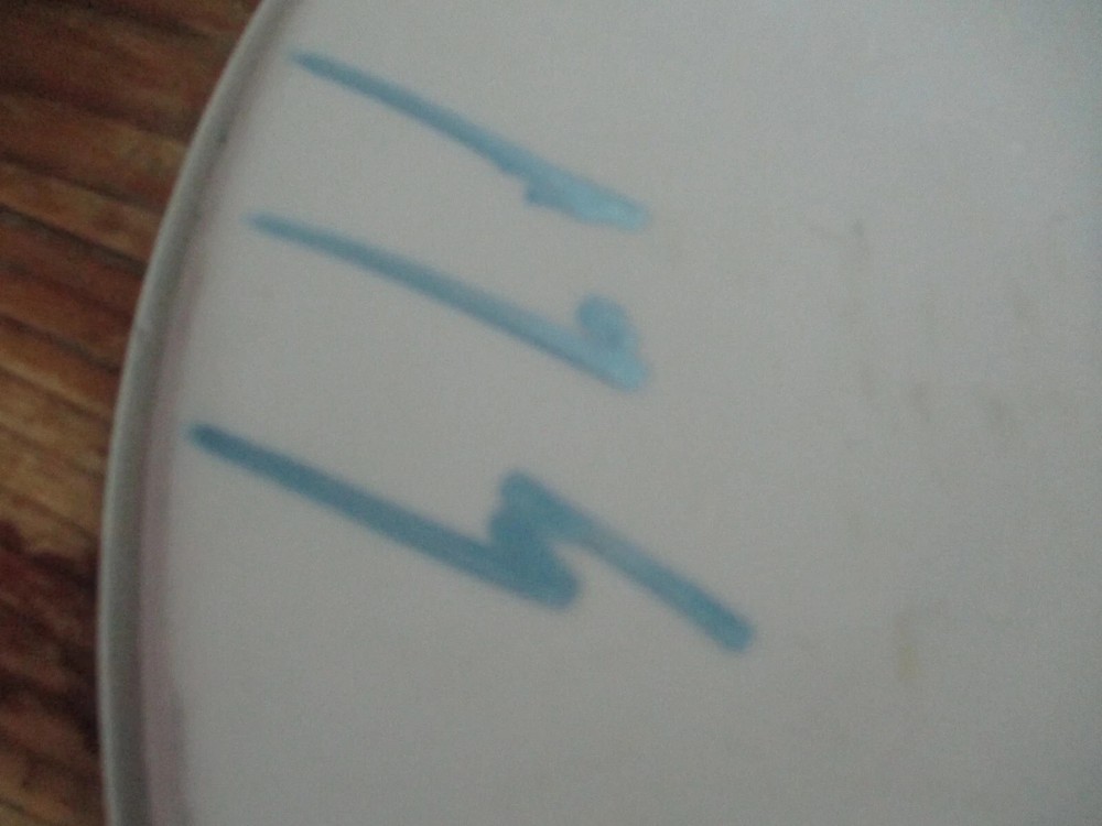 LYNCH MOB AUTHENTIC AUTOGRAPHED/SIGNED USED DRUMHEAD--GEORGE LYNCH + 2--JSA CERT