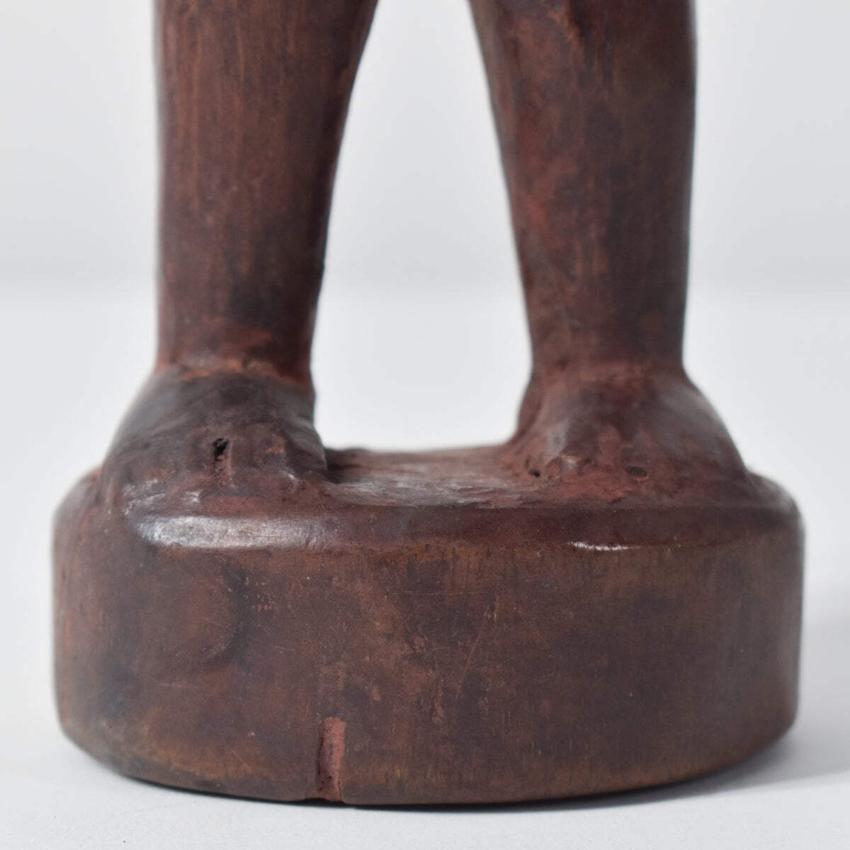 Yoruba Ibeji Female With Coral Necklace Figure Nigeria