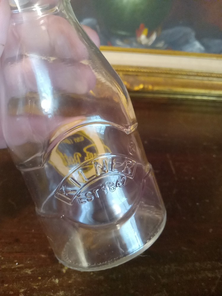 Kilner Glass Milk Bottle 5" Tall