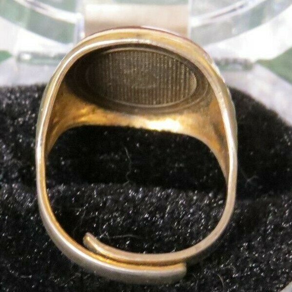 KISS OFFICIAL PETER CRISS RING AUCOIN 1978