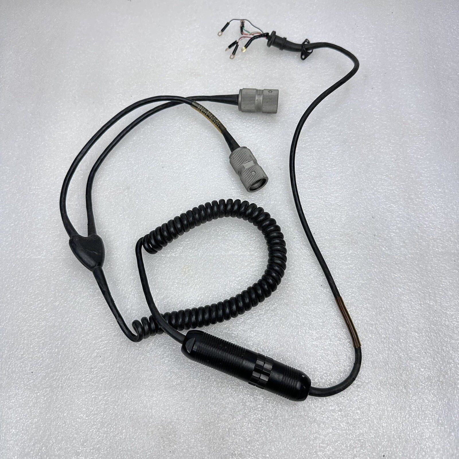CVC Crewman Helmet VIC-3 Communication Cable w/ U229 Military Radio Bailout Plug