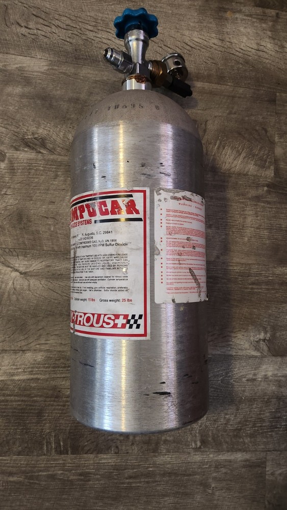 COMPUCAR NITROUS OXIDE SYSTEMS 15lb Tank NOS
