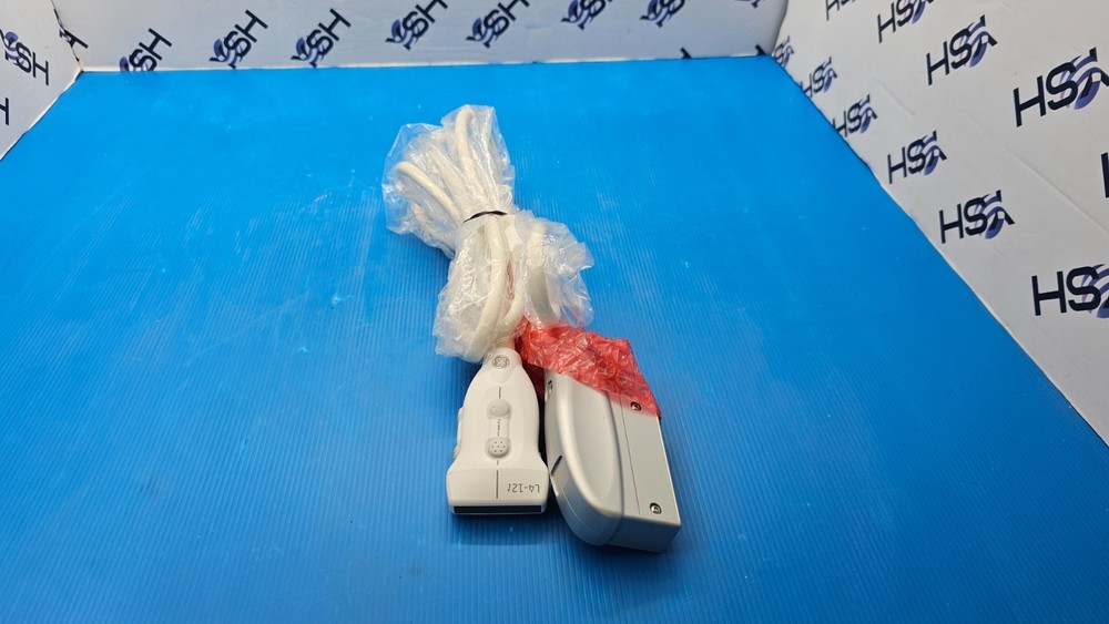 GE L4-12t-RS Linear Ultrasound | Button Probe for Needle Guide