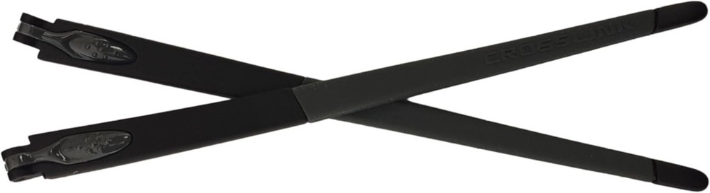 Satin Black Temples Arms Legs for Oakley Crosslink Frames-