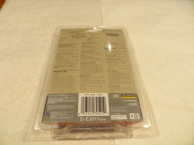 NOS Sony CD Walkman D-EJ011 - Never Opened