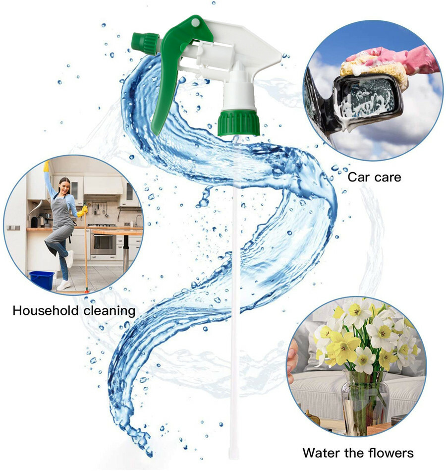 Plastic Trigger Spray Bottle 32 oz Chemical Resistant Sprayer